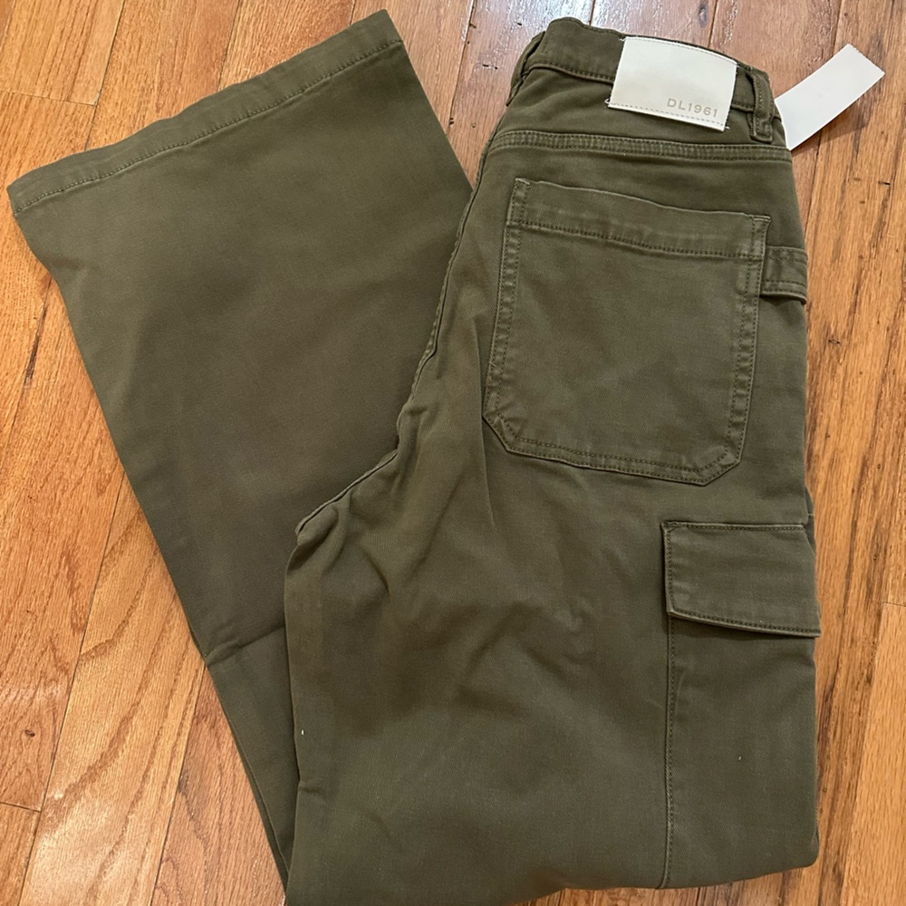 DL1961 - DL Twill Glen Wide Leg Pants - Size 31. NWT. - Picture 2 of 3